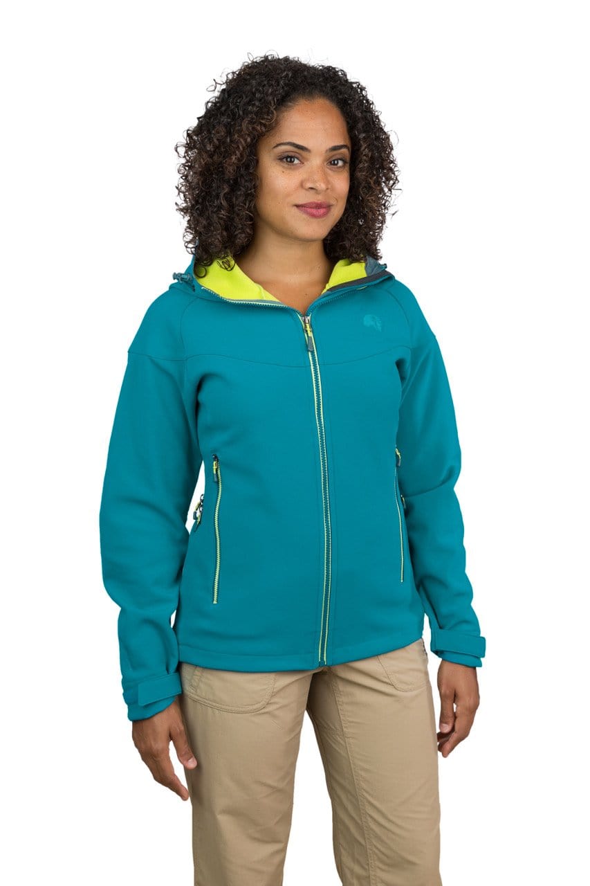 Misti - Womens Water Resistant, Wind Resistant Hooded Softshell Jacket