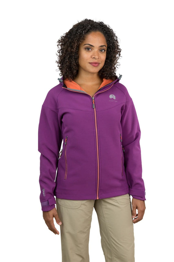 Misti - Womens Water Resistant, Wind Resistant Hooded Softshell Jacket